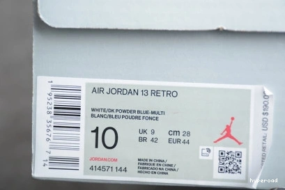 Hyperoad POWDER “DARK AIR BLUE” JORDAN 13 0908